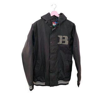 Burton B Patch Black Ski Jacket Size XS